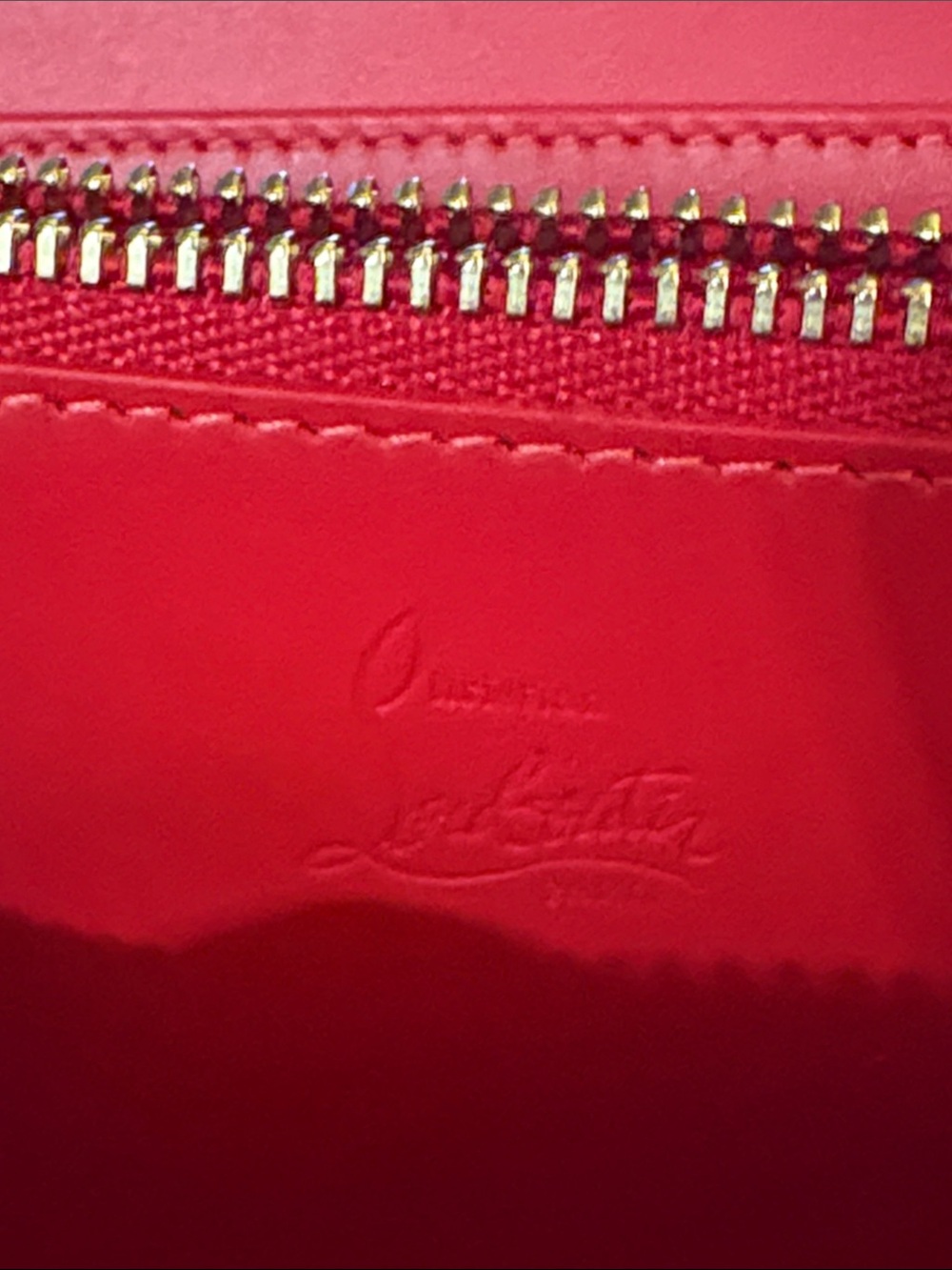 NWT Christian Louboutin Panettone Wallet in Merlot - Full Set & Pristine - Picture 8 of 8